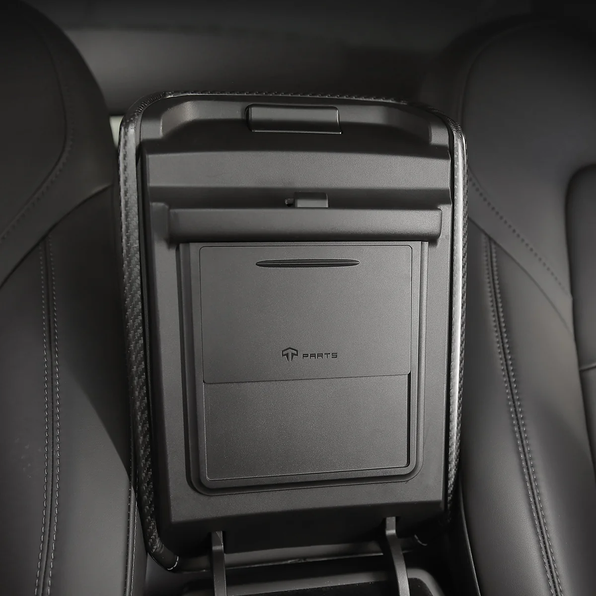 Magnetic Armrest Hidden Storage Compartment for Model 3/Y - Image 5