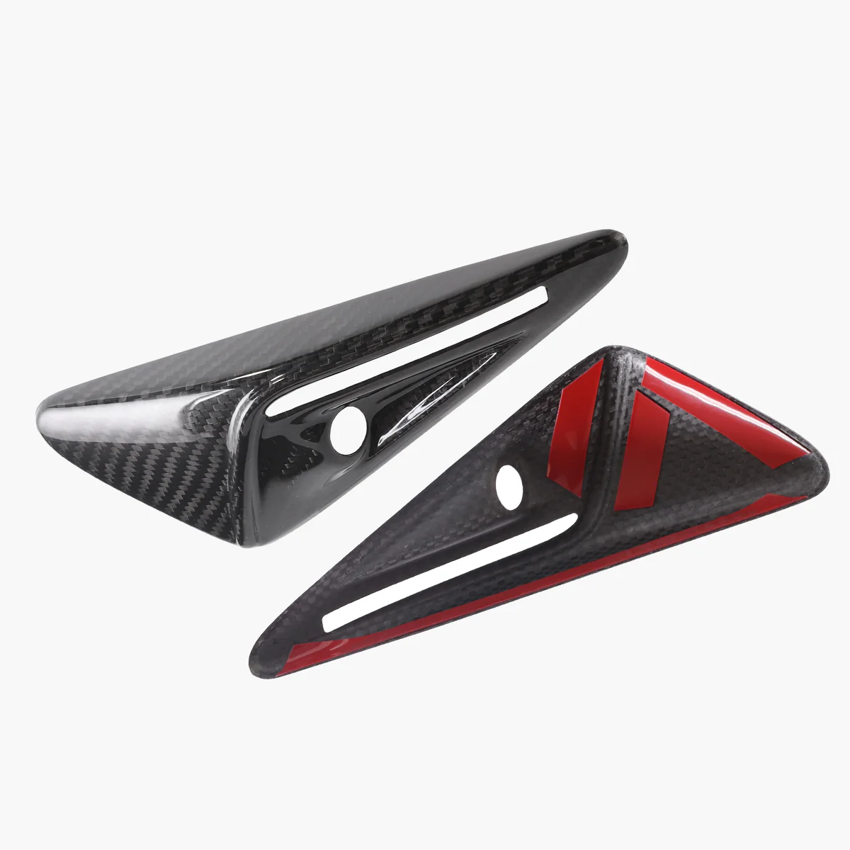 TPARTS Real Carbon Fiber Side Camera Cover for Tesla - Image 8