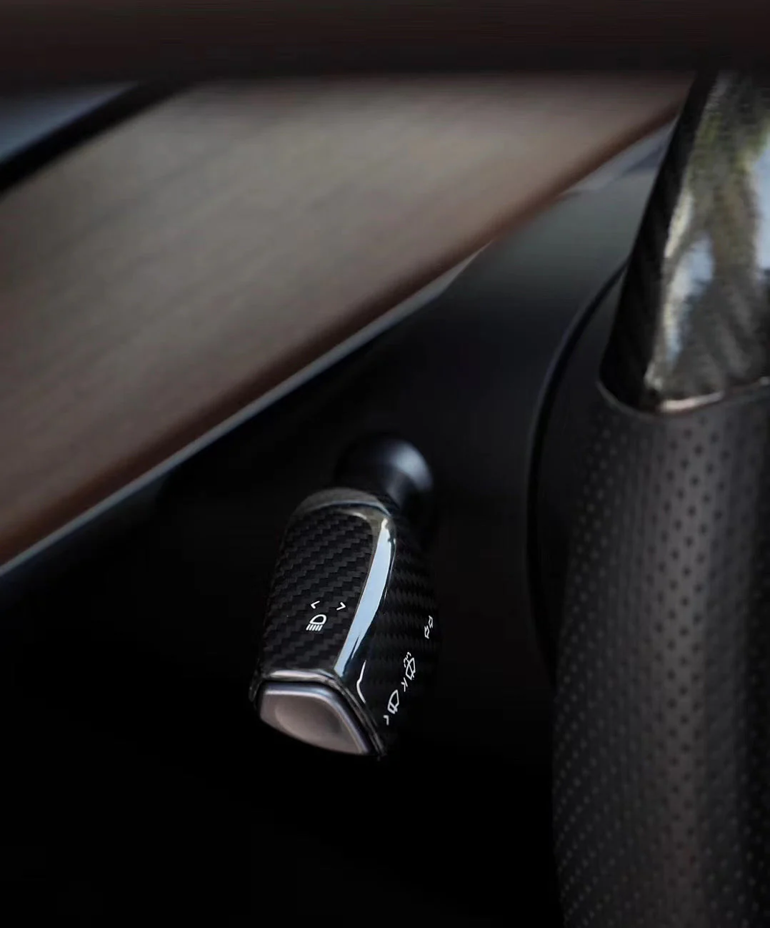 TPARTS Real Carbon Fiber Stalk Cover for Tesla Model 3 & Y - Image 10