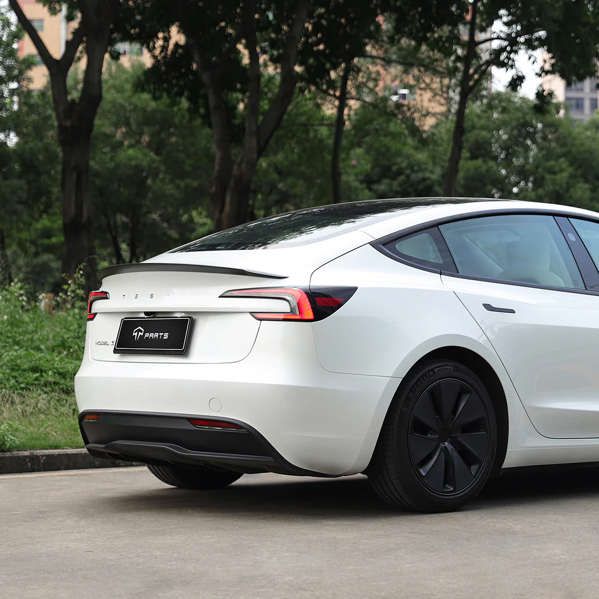 Real Carbon Fiber Performance Spoiler for Model 3 Premium 2024-2026 - Image 4