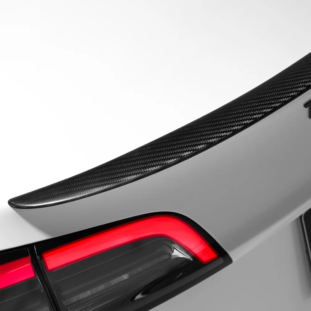 Real Carbon Fiber Performance Spoiler for Model 3/Y - Image 7