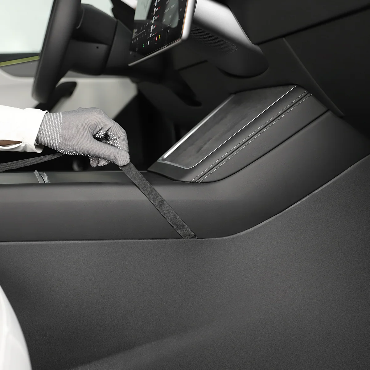Center Console Side Panel Anti-Kick Pad - Image 12