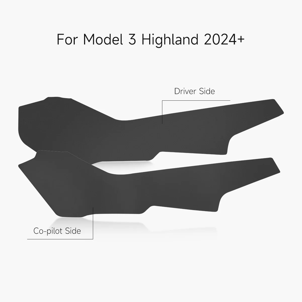 Center Console Side Panel Anti-Kick Pad - Image 16