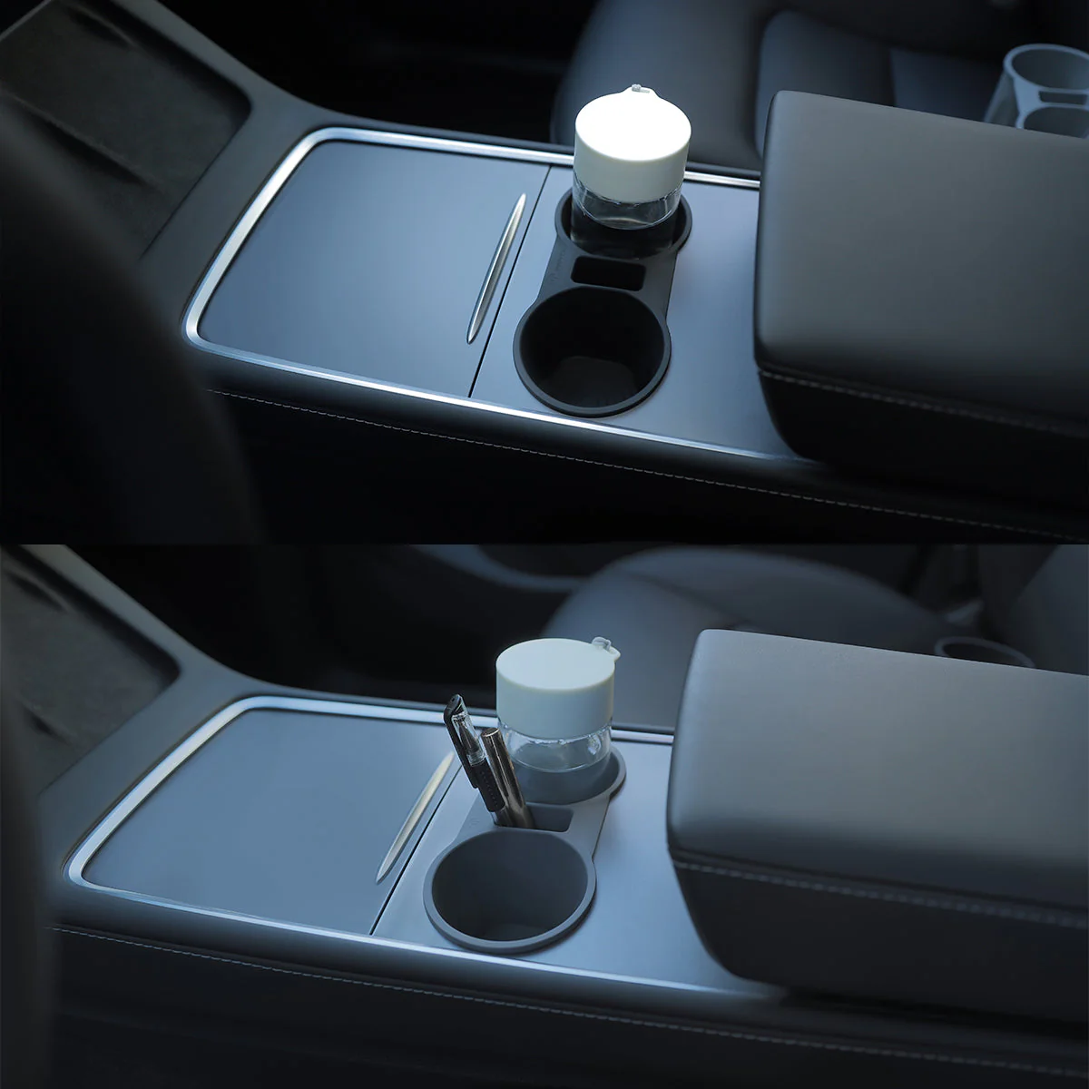 TPARTS Silicone Console Cup Holder for Tesla Model 3 & Model Y - Image 6