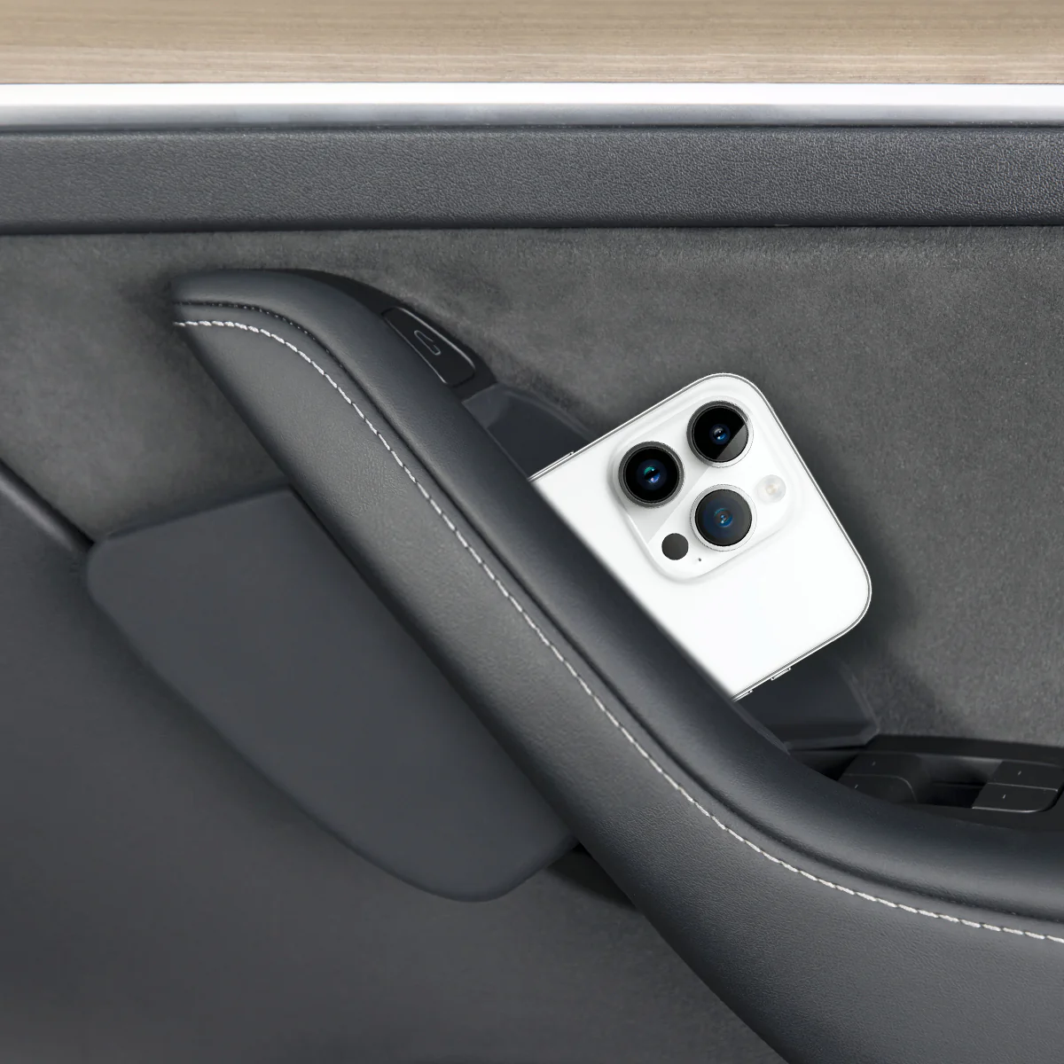 TPARTS Silicone Door Handle Storage Box for Tesla Model 3 & Y - Image 7