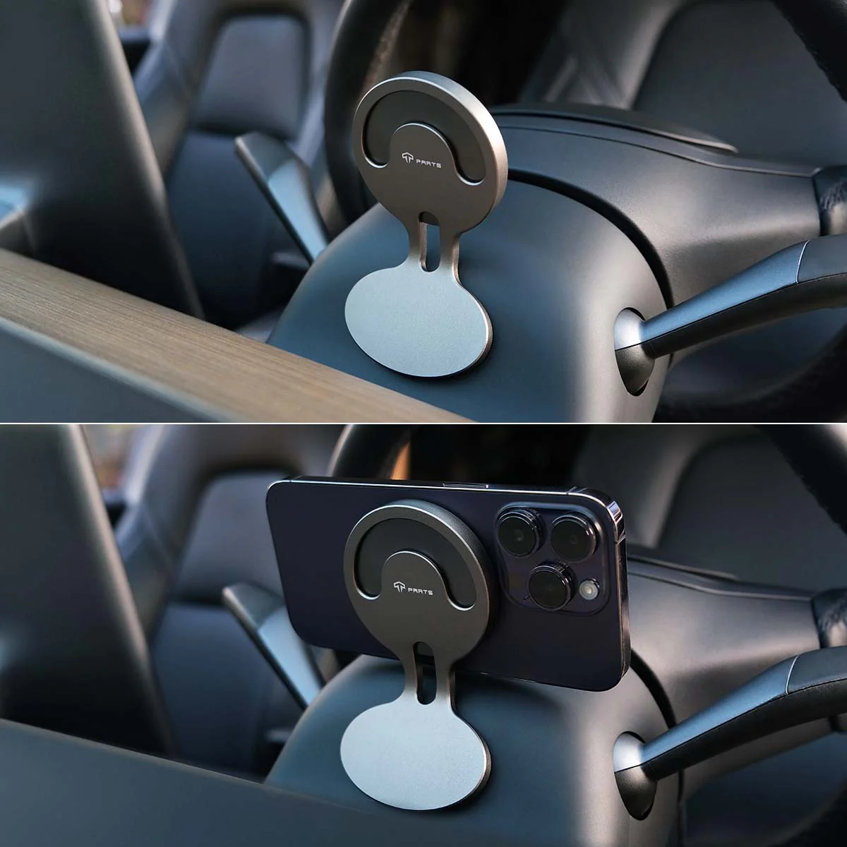 Steering Wheel HUD Magnetic Cellphone Mount - Image 5