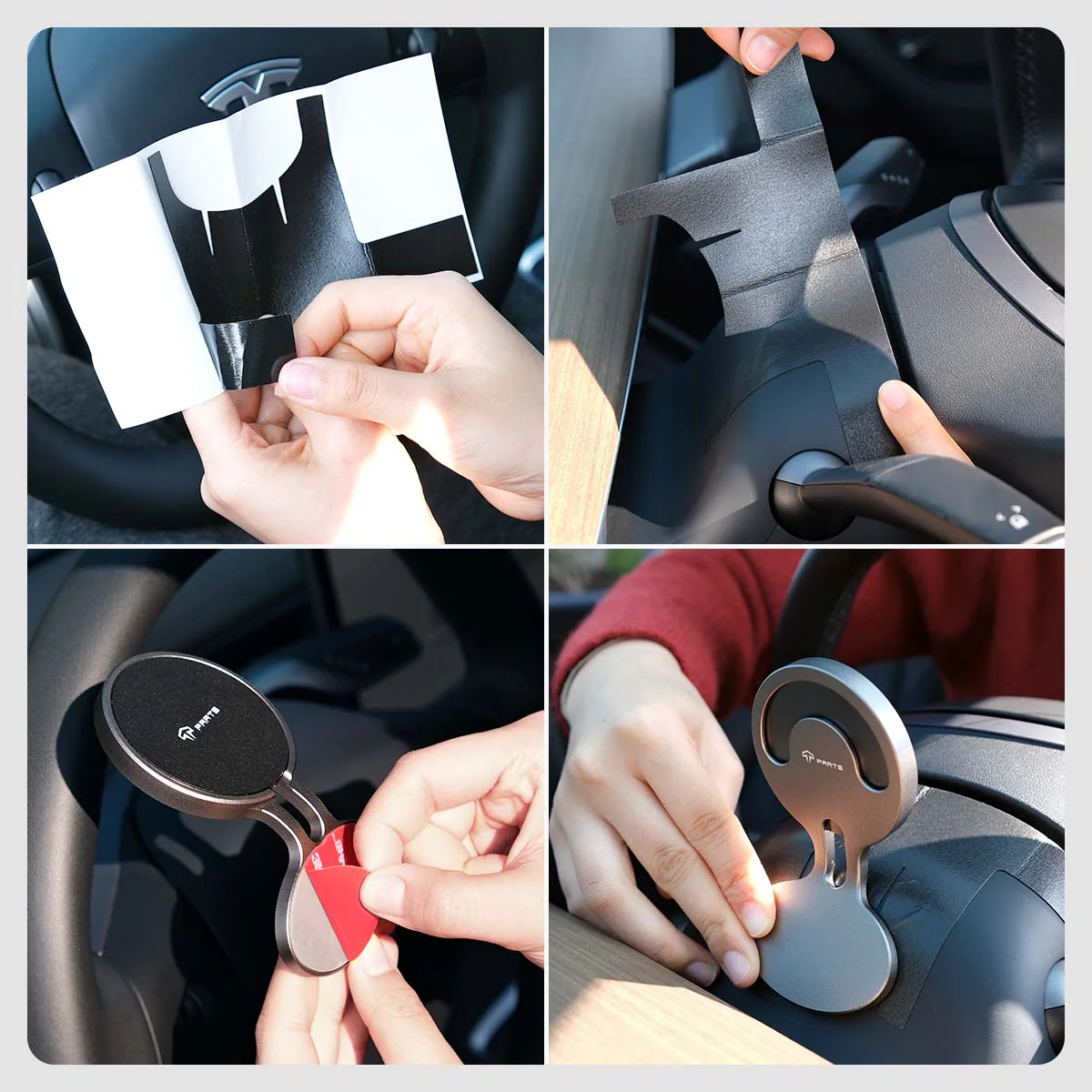 Steering Wheel HUD Magnetic Cellphone Mount - Image 6