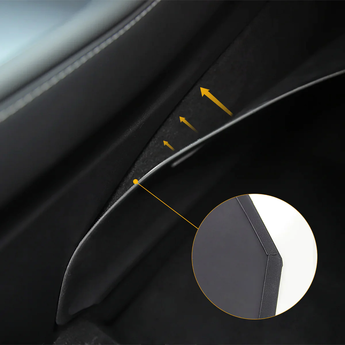Console Side Anti-Kick Pad for Tesla Model 3 & Y - Image 4